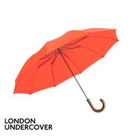 런던 언더커버 MAPLE 케인 크룩 핸들 텔레스코픽 접이식 우산