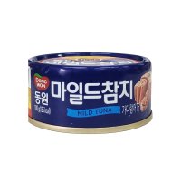 동원 마일드참치 100g 캠핑용 참치김치찌게 안주용 간편식