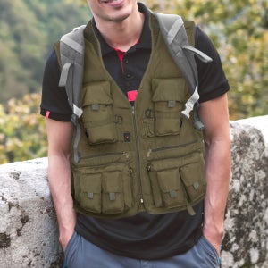 엣모어 여름 망사 낚시 작업 등산조끼 액티브 멀티조끼