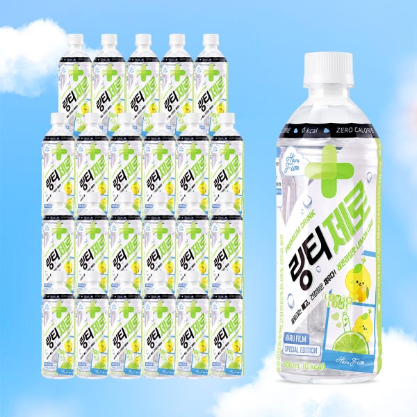 [헬시페스타] 링티제로 레몬라임맛 (500 mL x 24병)