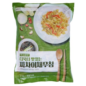 반찬단지 짜사이무침 1kg 중국 짜사이채무침 짜차이