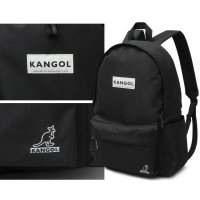 캉골 백팩 KANGOL 박스 로고 심플 일본 직구 블랙