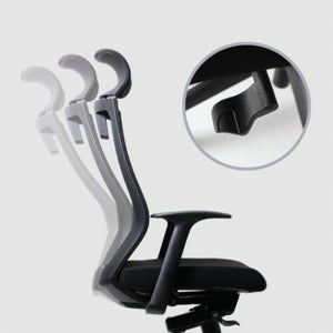 편한 KOAS 회의실 BCH0400 재택근무 사무용 의자 헤드레스트형형