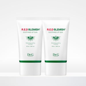 [1+1]닥터지 레드 블레미쉬 수딩 업 선 50mL 진정 수분 선크림