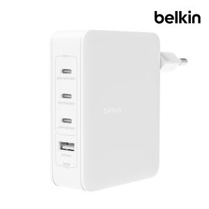 벨킨 140W 멀티 4포트 GaN PD 3.1 고속 충전기 WCH014kr 아이폰17 갤럭시 S26 아이패드 프로 M5 맥북 호환