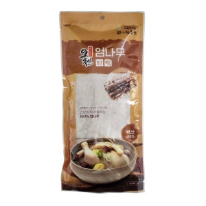 오첸 엄나무 티백 1봉 50g 2개입 국산 삼계탕 백숙 토종 닭 오리 한방 대용량 식자재