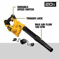 에어건 차량 청소 충전 미니 무선 dewalt dce100 20v 소형 jobsit 송풍기 도구 만 집진기 가정용 컴퓨터 sootblower