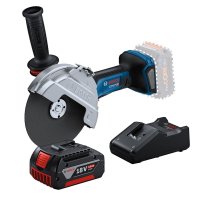 보쉬 7인치 그라인더 GWS18V-180PC 충전 18V 5.0Ah 배터리 1개세트