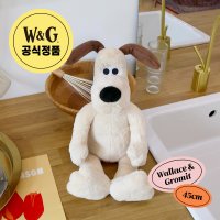 [공식정품] GROMIT 월레스와 그로밋 중형 인형 - 45cm