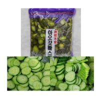 오이절임 아오갓 빠스켓 1kg 2개 장아찌 일본요리 반찬