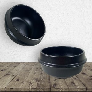 1인용 미니 내열 계란찜 업소용 뚝배기 14cm 750cc