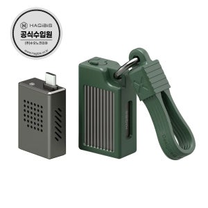 하기비스 M.2 NVMe 2230 초소형 냉각팬 내장 외장형 SSD인클로저 MC16