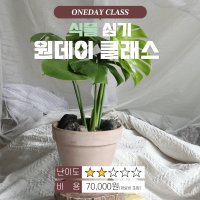 [래예플라워]창원 원데이 클래스 - 식물 심기 가드닝 클래스