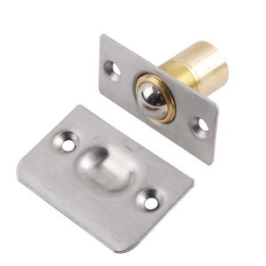 볼 빠찌링 18mm 스테인리스 황동 경첩 여닫이 가구 문 고정 신발장 문짝 도어캐치