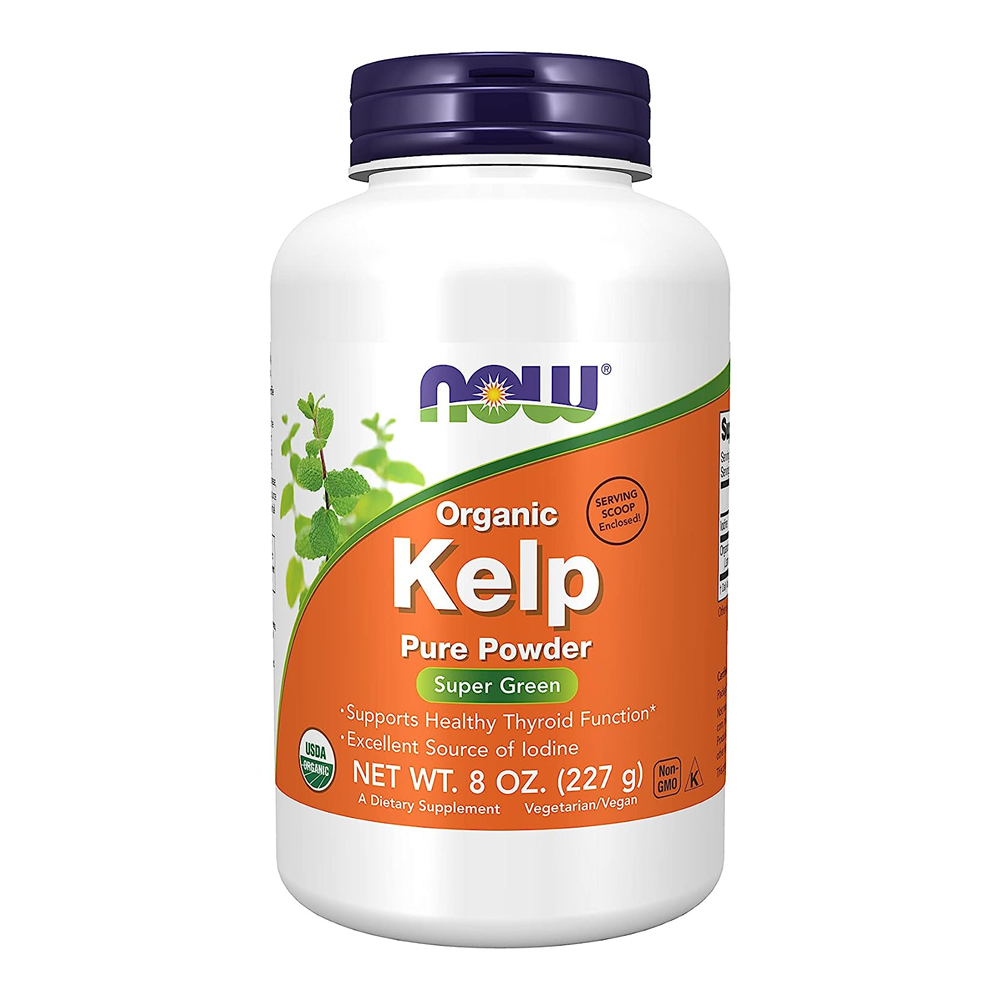 <b>나우푸드</b> 켈프 천연 <b>요오드</b> 아이오딘 다시마 파우더 227g Kelp