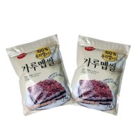 햇쌀마루 멥쌀가루 쌀가루 찹쌀 시루떡 쑥떡 맵쌀가루 1kg 습식 떡 케이크 만들기