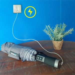 SONAK 전동식 3단 전기우산 USB 충전식