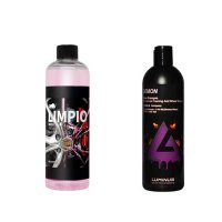 림피오 아이언 철분제거제 500ml+루미너스 데몬 500ml 산성 휠샴푸 DEMON