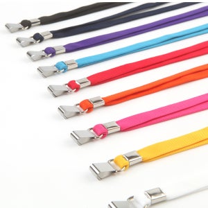 사원증목걸이 클립집게 한쪽목걸이