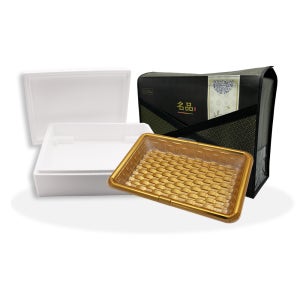 등3호 D3 스티로폼 풀세트 14개 정육선물세트 명절 아이스박스 등채반 가방 10근 5k