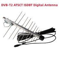 tv안테나 위성안테나 tv수신기 야기 안테나 hd 디지털 야외 안테나 6dbi dvb-t2 atsct isdbt uhfvhf tv 수신기 지상파 신호 디지털 비디오 방송