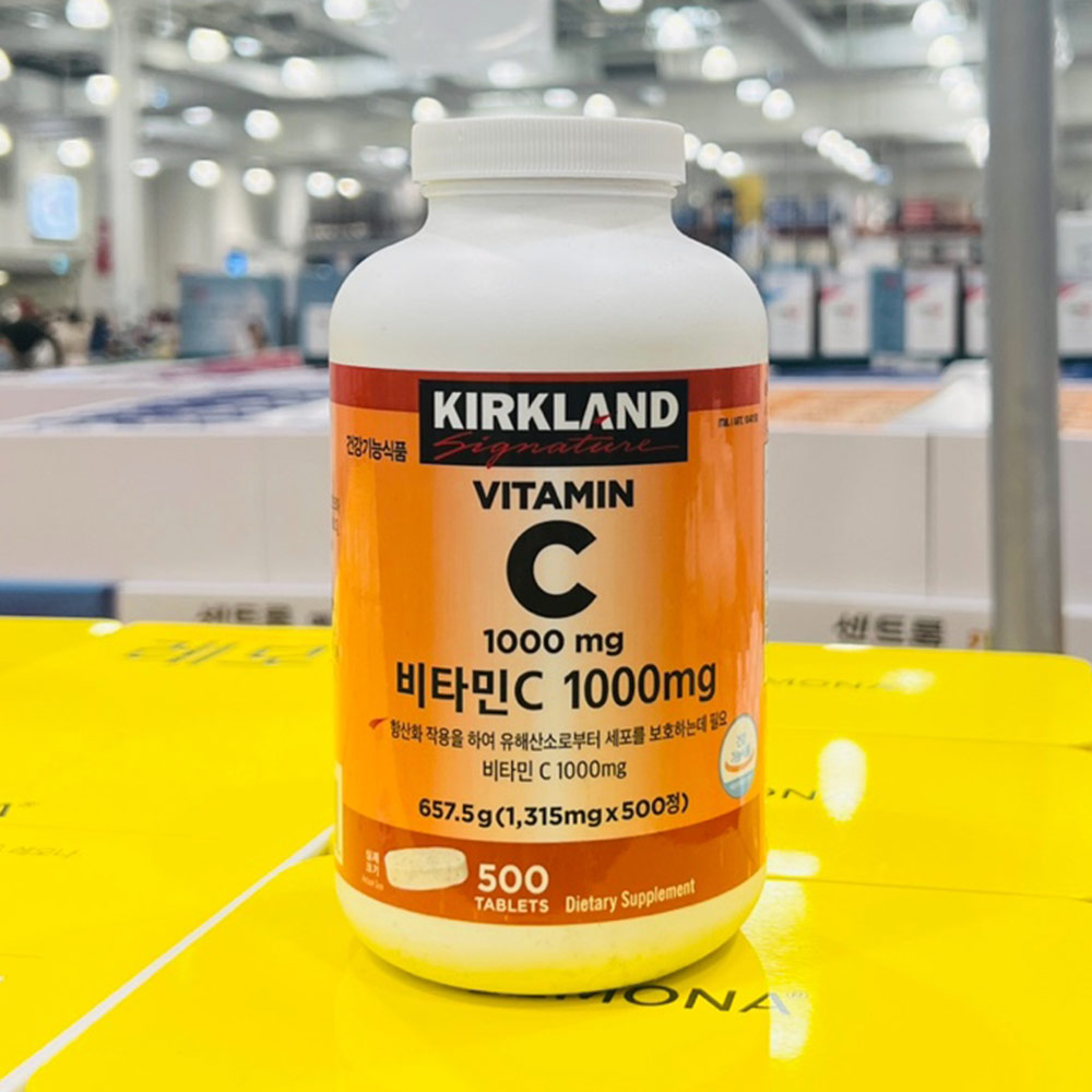 코스트코 비타민C 커클랜드 비타민 씨 대용량 영양제 1315mg 500정