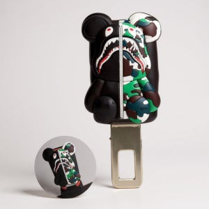 캐릭터 안전벨트클립 무서운반반곰