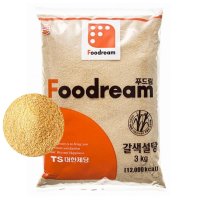 갈색설탕 3kg 대한제당 푸드림 황설탕