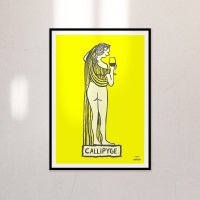 [아티쉬] 액자/ Callipyge, 장 줄리앙(Jean Jullien)