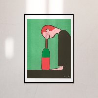 [아티쉬] 액자 / bottle, 장 줄리앙(Jean Jullien)