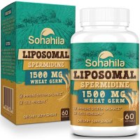 Sohahila 1500MG 리포소말 리포좀 스페르미딘 밀배아 추출물 60캡슐