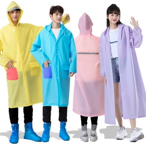 우의 일회용 우비 남자 여자 EVA 비옷