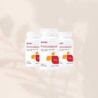 GNC 지엔씨 폴리코사놀 효능 10mg 60캡슐 3개 세트