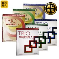 Oxford Trio 시리즈 아카데믹 영어 독해 교재 6권 세트 Oxford Trio Reading and Writing English 오리지날 키 독해 기술 라이팅 지도 학습 툴