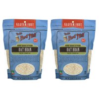 밥스레드밀 오트 브랜 귀리 겨 핫 시리얼 글루텐프리 오트밀 Oat Bran 454g x2