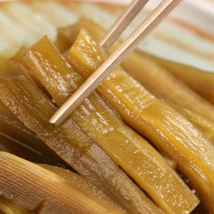 셰프애찬 궁채 간장 양념 장아찌 나물 무침 800g