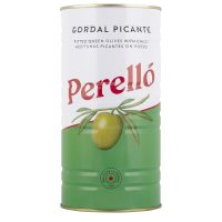 Perello Gordal Pitted Green Olives 페렐로 고르달 피티드 그린 올리브 600g