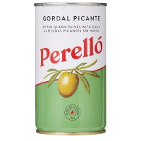 Perello Gordal Pitted Green Olives 페렐로 고르달 피티드 그린 올리브 150g 4팩