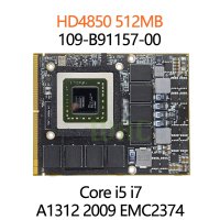 오리지널 Ati HD 5750 4850 4670 그래픽 카드 애플 호환 아이맥 27 인치 A1312 GPU 2009 2010 2011 1GB 2GB 109-C29657-10 69
