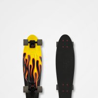 스케이트보드 크루져보드 컴플릿 - Penny Nickel Flames 27 Cruiser Skateboard Complete