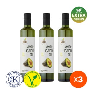 네츄라바이오푸즈 냉압착 엑스트라버진 아보카도 오일 510ml, 3개