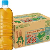 일본 산토리 그린 다카라 부드러운 보리차 라벨리스 차 보리차 페트병 680ml×24개