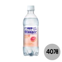 라인바싸 탄산수 자몽 500ml 페트 20개+20개 (총 40개)