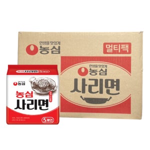 원씨푸드 농심 사리면 110g X 40개입 한박스(라면사리 40봉)