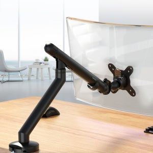 엘디네트웍스 APL-BC01B 이지 밸런스 컨트롤 데스크형 클램프 홀타입 겸용 스프링 암 (DHCNC)