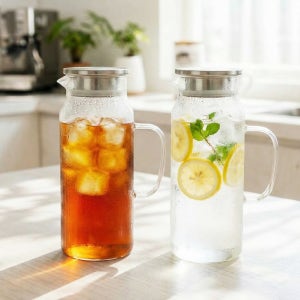 내열유리물병 물통 저그 물병 1.5L 2개 세트