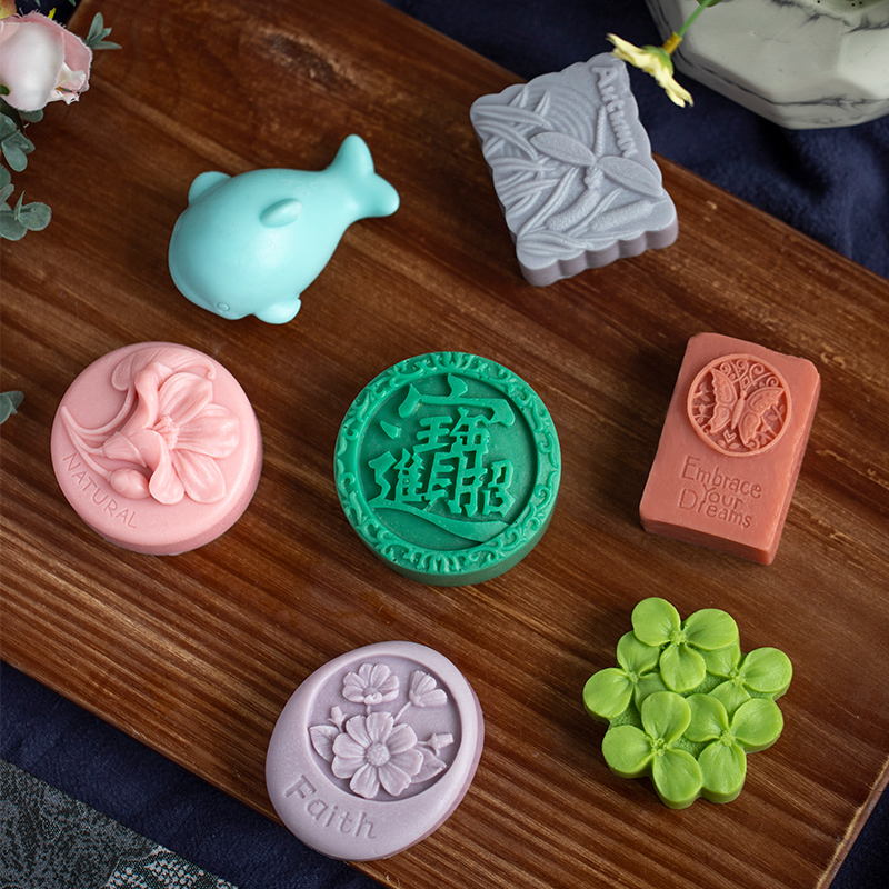 싱글 DIY 수제 비누 실리콘 몰드 내열 식품 등급 소재