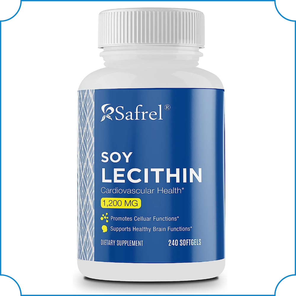 <b>소이레시틴</b> 대두<b>레시틴</b> Soy Lecithin 1200mg 240정 Safrel