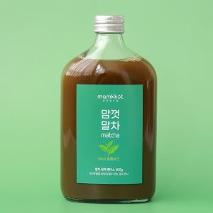[맘껏푸드랩] 제로슈가 저칼로리 말차 밀크티 베이스 400g