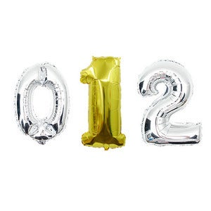 숫자 은박풍선 (대)